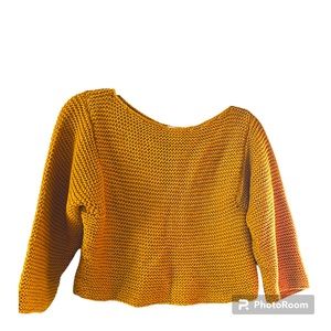 Anne Klein Sweater in Mustard Yellow for Fall